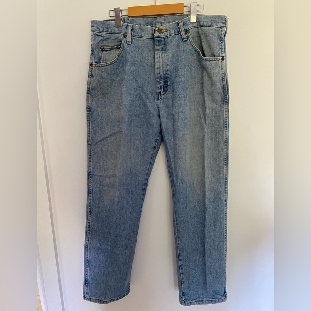 Wrangler Light Blue Straight Jeans